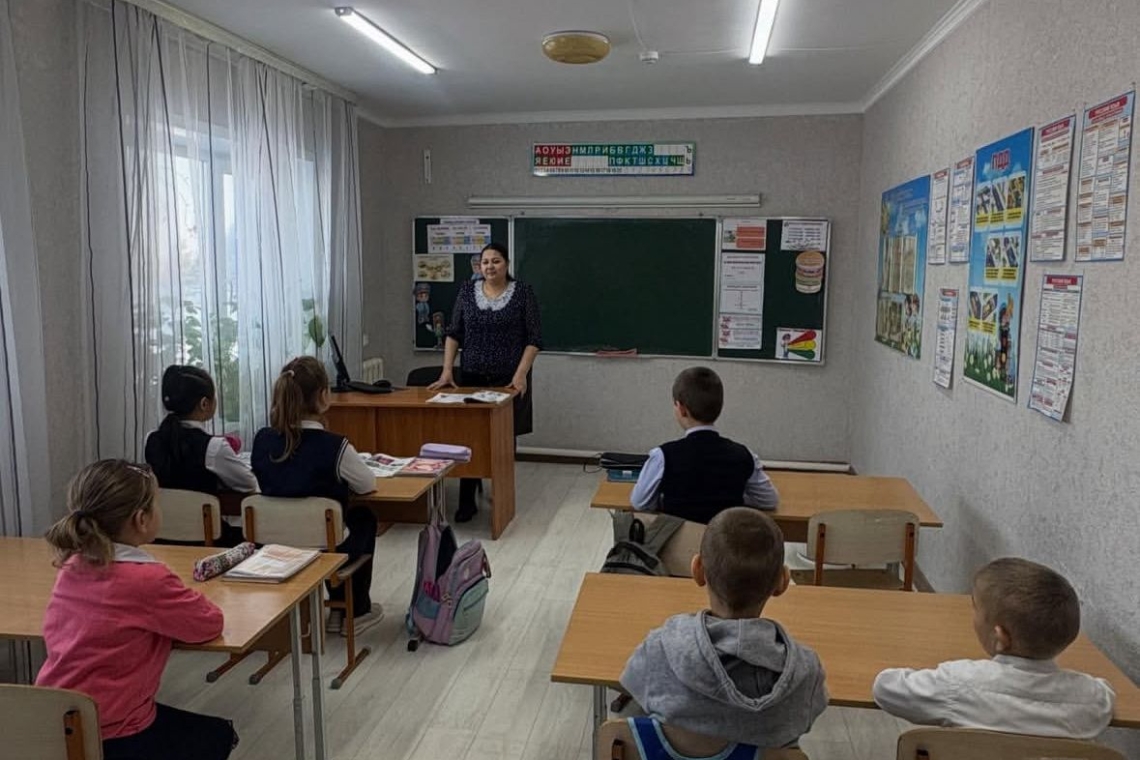 Был проведён урок безопасности в рамках месячника «Закон и порядок». #занментертіп #законипорядок #Адалазамат